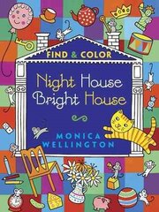 Night House Bright House Find & Color цена и информация | Книги для малышей | kaup24.ee