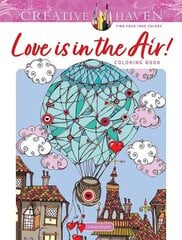 Creative Haven Love is in the Air! Coloring Book цена и информация | Книги для малышей | kaup24.ee