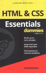 HTML & CSS Essentials For Dummies hind ja info | Majandusalased raamatud | kaup24.ee