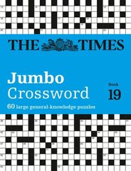 Times 2 Jumbo Crossword Book 19: 60 Large General-Knowledge Crossword Puzzles hind ja info | Tervislik eluviis ja toitumine | kaup24.ee