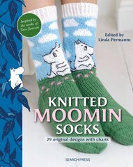 Knitted Moomin Socks: 29 Original Designs with Charts hind ja info | Tervislik eluviis ja toitumine | kaup24.ee