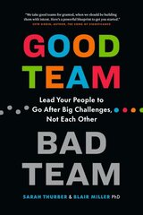 Good Team, Bad Team: Lead Your People to Go After Big Challenges, Not Each Other цена и информация | Книги по экономике | kaup24.ee