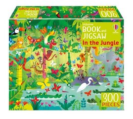 Usborne Book and Jigsaw In the Jungle цена и информация | Книги для малышей | kaup24.ee