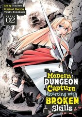 Modern Dungeon Capture Starting with Broken Skills (Manga) Vol. 2 цена и информация | Фантастика, фэнтези | kaup24.ee