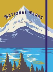 National Parks: Undated Weekly and Monthly Planner hind ja info | Tervislik eluviis ja toitumine | kaup24.ee