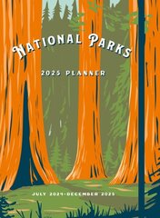 National Parks 2025 Weekly Planner: July 2024 - December 2025 hind ja info | Tervislik eluviis ja toitumine | kaup24.ee