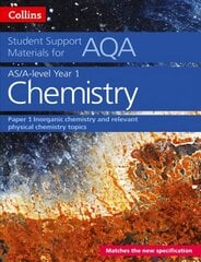 AQA A Level Chemistry Year 1 & AS Paper 1: Inorganic Chemistry and Relevant Physical Chemistry Topics цена и информация | Книги по экономике | kaup24.ee