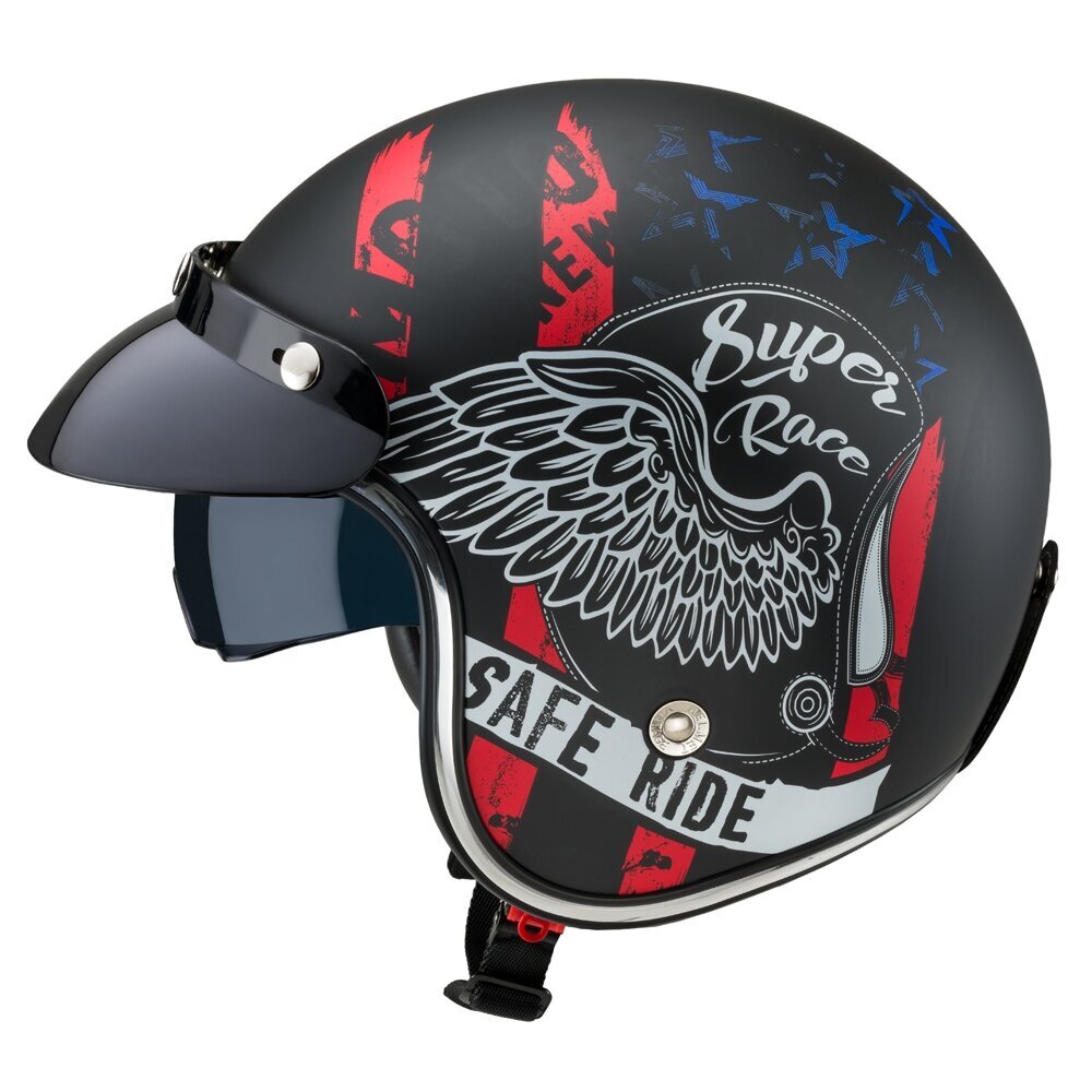 Mootorrattakiiver W-TEC Café Racer – Big Star XL (61-62) hind ja info | Mootorratta kiivrid | kaup24.ee