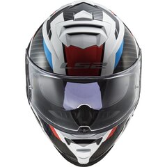 LS2 FF800 STORM II RACER helmet Punane sinine hind ja info | Mootorratta kiivrid | kaup24.ee