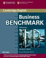 Business Benchmark Advanced Student's Book BEC Higher Edition цена и информация | Пособия по изучению иностранных языков | kaup24.ee