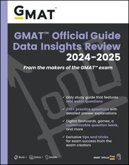 GMAT Official Guide Data Insights Review 2024-2025: Book plus Online Question Bank hind ja info | Ühiskonnateemalised raamatud | kaup24.ee