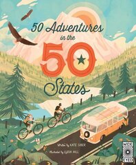 50 Adventures in the 50 States цена и информация | Книги для подростков и молодежи | kaup24.ee