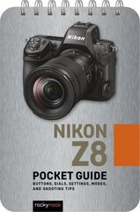 Nikon Z8: Pocket Guide: Buttons, Dials, Settings, Modes, and Shooting Tips hind ja info | Fotograafia raamatud | kaup24.ee