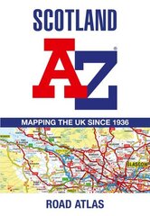 Scotland A-Z Road Atlas 4th Revised edition hind ja info | Reisiraamatud, reisijuhid | kaup24.ee