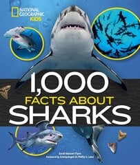 1,000 Facts About Sharks цена и информация | Книги для подростков и молодежи | kaup24.ee