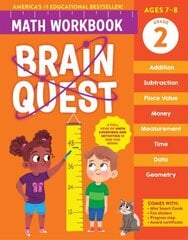 Brain Quest Math Workbook: 2nd Grade цена и информация | Книги для подростков и молодежи | kaup24.ee