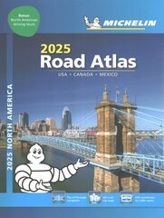 USA Canada Mexico - Tourist and Motoring Atlas (A4-Spiral): Map hind ja info | Reisiraamatud, reisijuhid | kaup24.ee