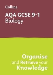 AQA GCSE 9-1 Biology Organise and Retrieve Your Knowledge цена и информация | Книги для подростков и молодежи | kaup24.ee