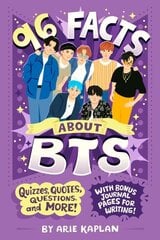 96 Facts About BTS: Quizzes, Quotes, Questions, and More! With Bonus Journal Pages for Writing! цена и информация | Книги для подростков и молодежи | kaup24.ee