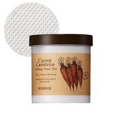 Niisutavad puhastuspadjad porgandi ekstraktiga Skinfood Carrot Carotene Calming Water Pad, 60pcs hind ja info | Näomaskid, silmamaskid | kaup24.ee