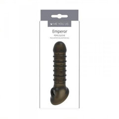 Peenise varrukas Me You Us Emperor Penis Sleeve, must hind ja info | BDSM ja fetish | kaup24.ee