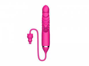 Boss Of Toys Tongue licking Triple Stimulation Thrusting Vibrator цена и информация | БДСМ и фетиш | kaup24.ee