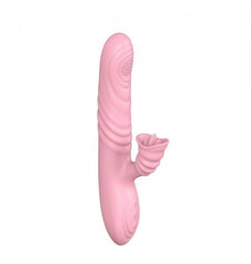 Boss Of Toys Wibrator-Angelia, USB 3 functions of thrusting / 20 vibrations Flesh цена и информация | БДСМ и фетиш | kaup24.ee