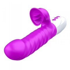 Boss Of Toys Wibrator-Silicon, Vibrator 7 Function and Heating Mode, PURPLE цена и информация | БДСМ и фетиш | kaup24.ee