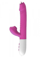 Boss Of Toys Wibrator-Silicone Vibrator USB 7 Function, Purple цена и информация | БДСМ и фетиш | kaup24.ee