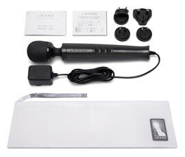 Vibraator Le Wand Diecast, must hind ja info | BDSM ja fetish | kaup24.ee