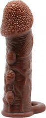 Peenise varrukas Brave Men Penis Sleeve, pruun hind ja info | BDSM ja fetish | kaup24.ee