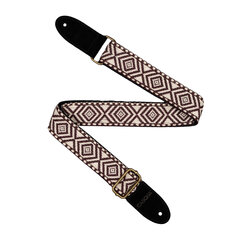 Ukulele rihm Cascha Jacquard - Ethnic Brown CUS-JW6 hind ja info | Muusikariistade tarvikud | kaup24.ee