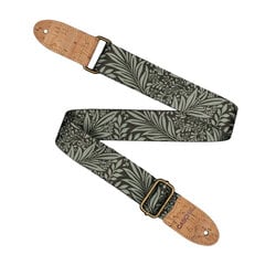 Cascha Vegan - Olive Jungle Ukulele Strap CUS-VC8 цена и информация | Принадлежности для музыкальных инструментов | kaup24.ee