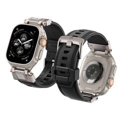 Spigen Durapro Armor PU Apple Watch 4 | 5 | 6 | 7 | 8 | 9 | SE | Ultra 1 | 2 (42 | 44 | 45 | 49mm), must hind ja info | Nutikellade ja nutivõrude tarvikud | kaup24.ee