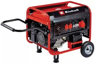 Einhell TC-PG 55/E5, 25 л Бензин, 389 см³, Синхронный двигатель, бензиновый электрогенератор, с электростартером цена и информация | Электрогенераторы | kaup24.ee