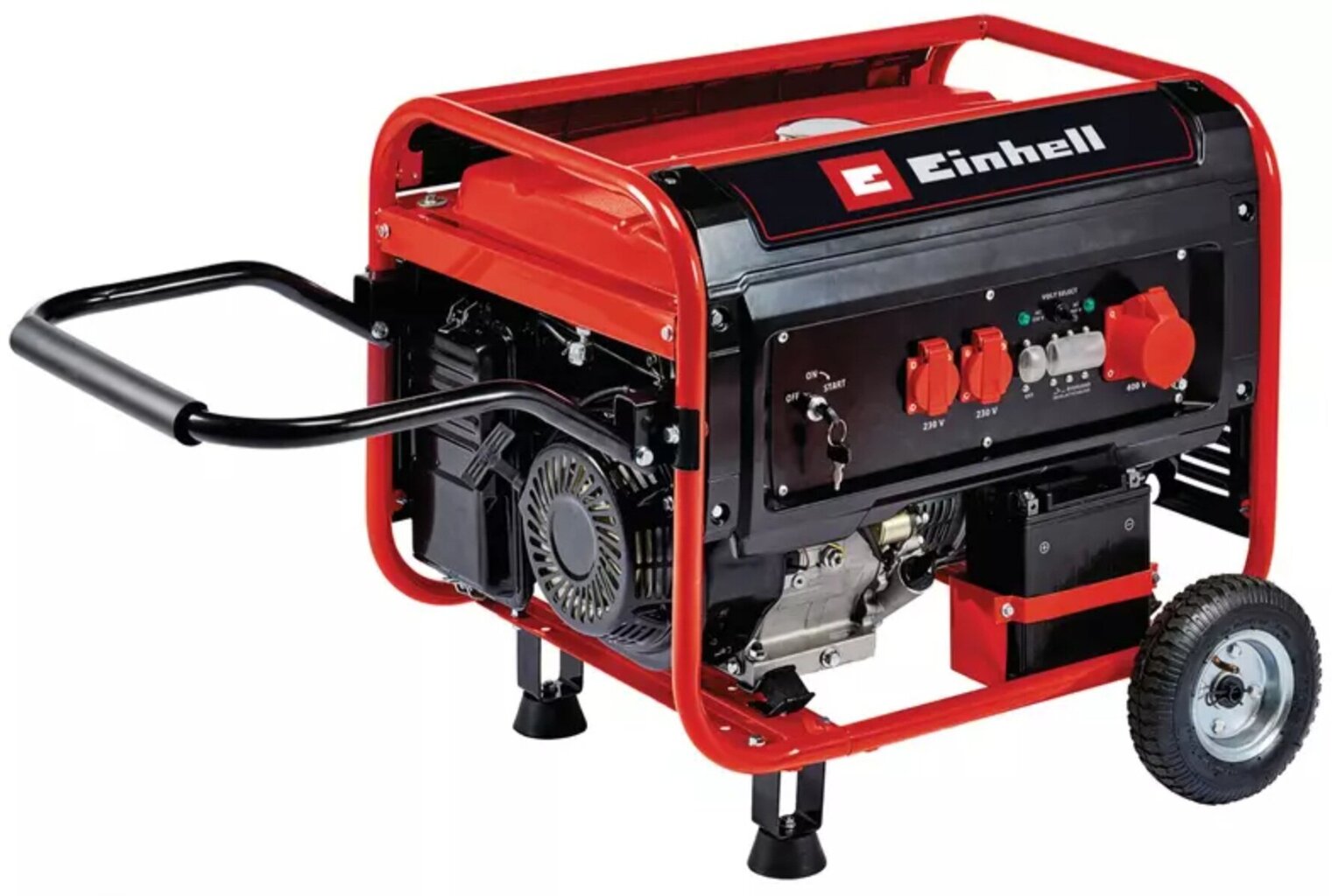 Einhell TC-PG 55/E5, 25 L bensiin, 389 cm³, sünkroonmootor, bensiini elektrigeneraator, elektristarteriga цена и информация | Generaatorid | kaup24.ee