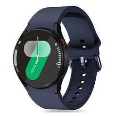 СИЛИКОНОВЫЕ ЧАСЫ SAMSUNG GALAXY WATCH 4 | 5 | 5 PRO | 6 | 7 | FE NAVY BLUE цена и информация | Аксессуары для смарт-часов и браслетов | kaup24.ee