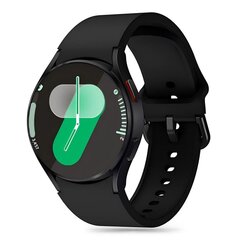 СИЛИКОНОВЫЕ ЧАСЫ SAMSUNG GALAXY WATCH 4 | 5 | 5 PRO | 6 | 7 | FE ЧЕРНЫЙ цена и информация | Аксессуары для смарт-часов и браслетов | kaup24.ee