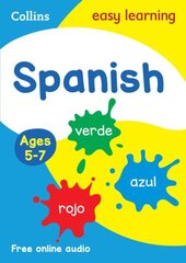 Spanish Ages 5-7: Ideal for Home Learning цена и информация | Книги для подростков и молодежи | kaup24.ee