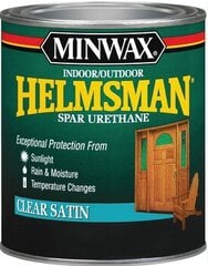 Õlilakk välispuidu jaoks, Minwax, Helmsman Spar Urethane, Satin, 946 ml hind ja info | Lakid, lahustid | kaup24.ee