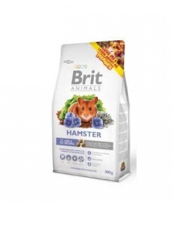 Brit Animals Hamster täissööt hamstritele 300g hind ja info | Toit väikeloomadele | kaup24.ee