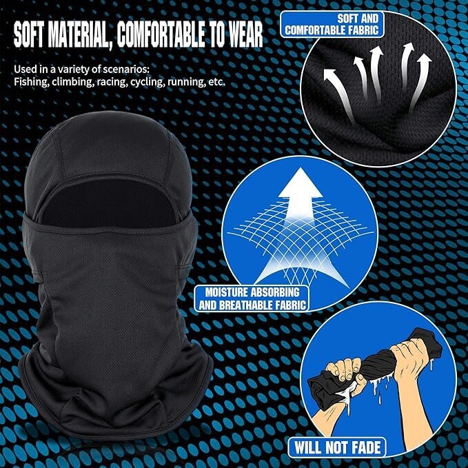 IronSeals balaclava, must hind ja info | Meeste sallid, mütsid ja kindad | kaup24.ee