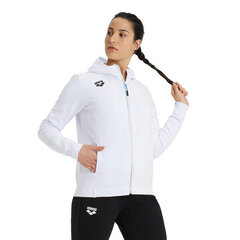 Unisex spordijakk Arena Team Hooded Jacket Panel, valge hind ja info | Naiste spordiriided | kaup24.ee