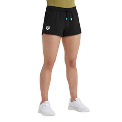 Naiste spordipüksid Arena Team Short Solid Black hind ja info | Naiste spordiriided | kaup24.ee