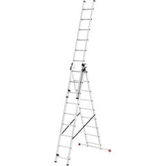 ProfiStep Combi redel / alumiinium / 3x12 astet hind ja info | Redelid | kaup24.ee