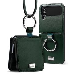 RINGKE SIGNATURE FOLIO GALAXY Z FLIP 4 ТЕМНО-ЗЕЛЕНЫЙ цена и информация | Чехлы для телефонов | kaup24.ee