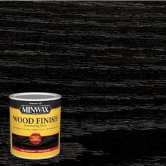 Õliplekk puidule, Minwax, Wood Finish, 236ml, True Black hind ja info | Krundid, pahtel jne. | kaup24.ee