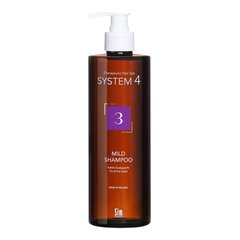 Kõigile juuksetüüpidele System4 3 Mild Shampoo 500 ml hind ja info | Šampoonid | kaup24.ee