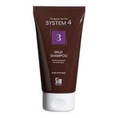 Для всех видов волос System4 3 Mild Shampoo 75 ml цена и информация | Шампуни | kaup24.ee