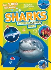 Sharks Sticker Activity Book: Over 1,000 Stickers! hind ja info | Väikelaste raamatud | kaup24.ee